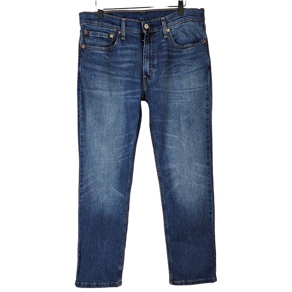 LEVI'S MEN'S 511 SLIM FIT JEANS BLUE DENIM PANT W34 x L30 - Picture 1 of 13